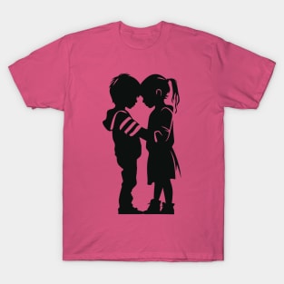 Boy and Girl - Forever Young T-Shirt